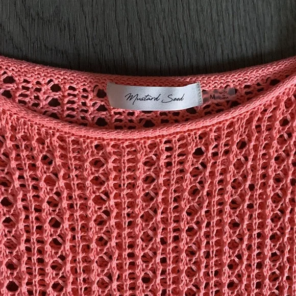 Mustard Seed Cropped Sweater - Picture 2 of 4